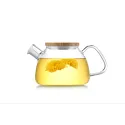 Glaskanne mit Bambusdeckel 900ml